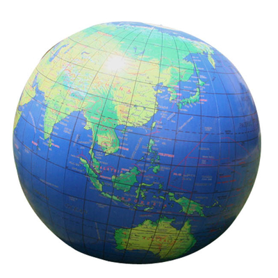 Personalized Inflatable World Globe Beach Ball For Outdoor Activities