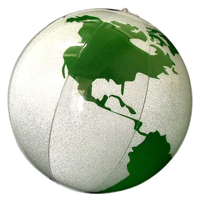 Personalized Inflatable World Globe Beach Ball For Outdoor Activities