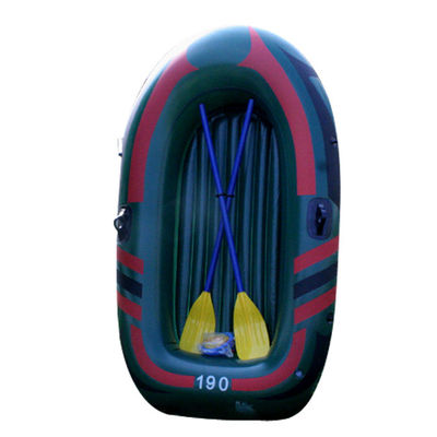 Portable PVC Inflatable Boat For Promotional , Plastic River Fishing Boats