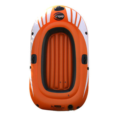 Portable PVC Inflatable Boat For Promotional , Plastic River Fishing Boats