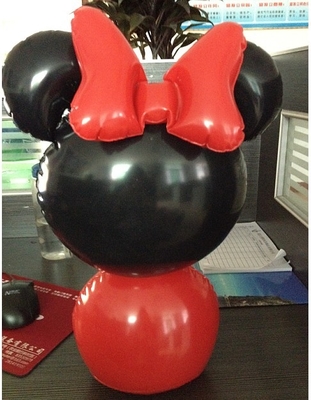 0.18 MM PVC Inflatable Water Toys ,Minnie Mouse Bop Bag