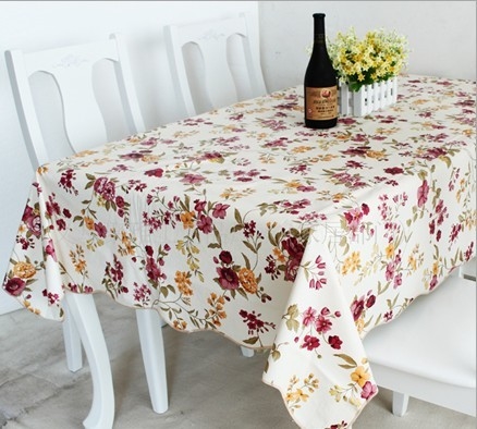 Rectangular PVC Table Cloths Cover