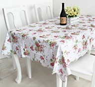 Rectangular PVC Table Cloths Cover