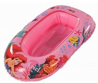6P Free 0.25mm PVC Inflatable Boat Pink For Kids Sporting OEM ODM