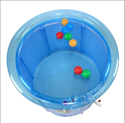 Blue Inflatable Swimming Pools For Kids ，Small Spring Baby Pool