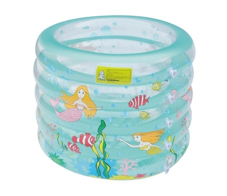 Round Shapes Inflatable Swimming Pools Transparent For Baby