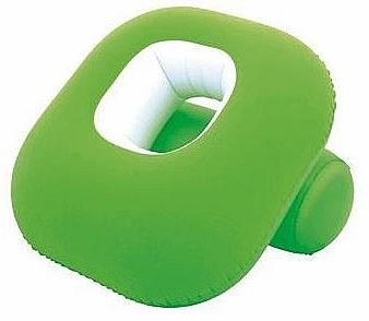 Portable Orange Inflatable Sofa Chair Flacked For Beach