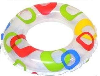 Durable Inflatable Swimming Rings For Babies Clear Non Toxic