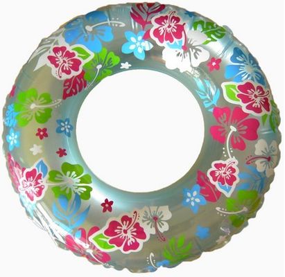 Custom 32 Inch Inflatable Swimming Rings Pool Floats For Child