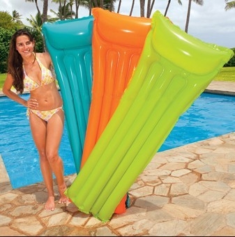 PVC Inflatable Air Mattress Water Float For Lake Or Beach