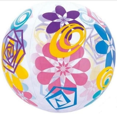 Pvc Large Inflatable Beach Balls Colorful For Promotional