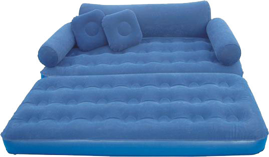 Smart 5 In 1 Inflatable Air Beds Use Eco-Friendly PVC For Party
